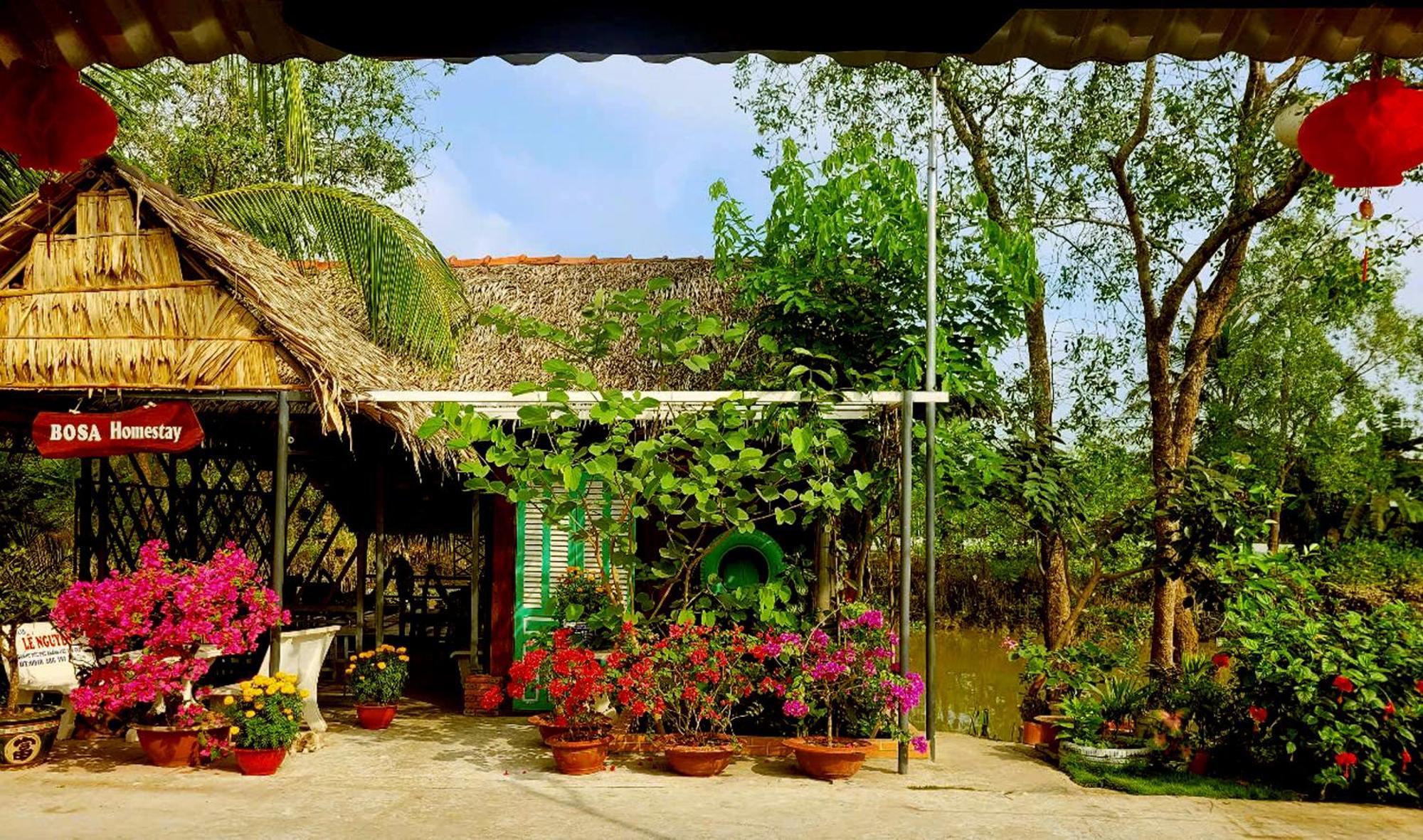 Bosa Homestay - Mekong Riverside カントー エクステリア 写真